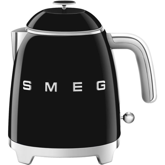 SMEG KLF05BLEU Bollitore Elettrico Nero Mini 0,8 L Estetica 50’s Style