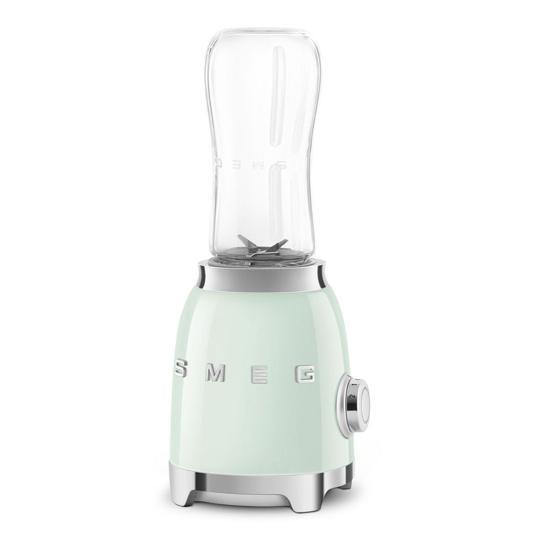 SMEG PED PBF01PGEU Frullatore Compatto Capacita 0,6 Lt Potenza 300 W Colore Verde 50's Style