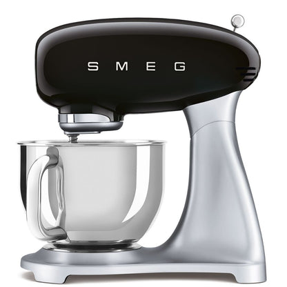 SMEG SMF02BLEU Impastatrice Planetaria Nero 800W 10 Velocità Ciotola Acciaio