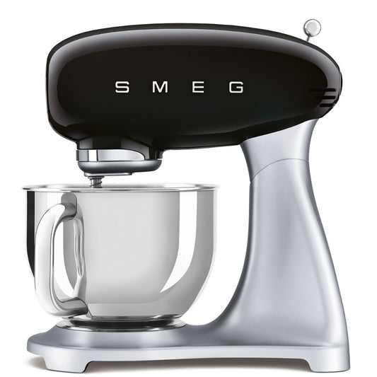 SMEG SMF02BLEU Impastatrice Planetaria Nero 800W 10 Velocità Ciotola Acciaio