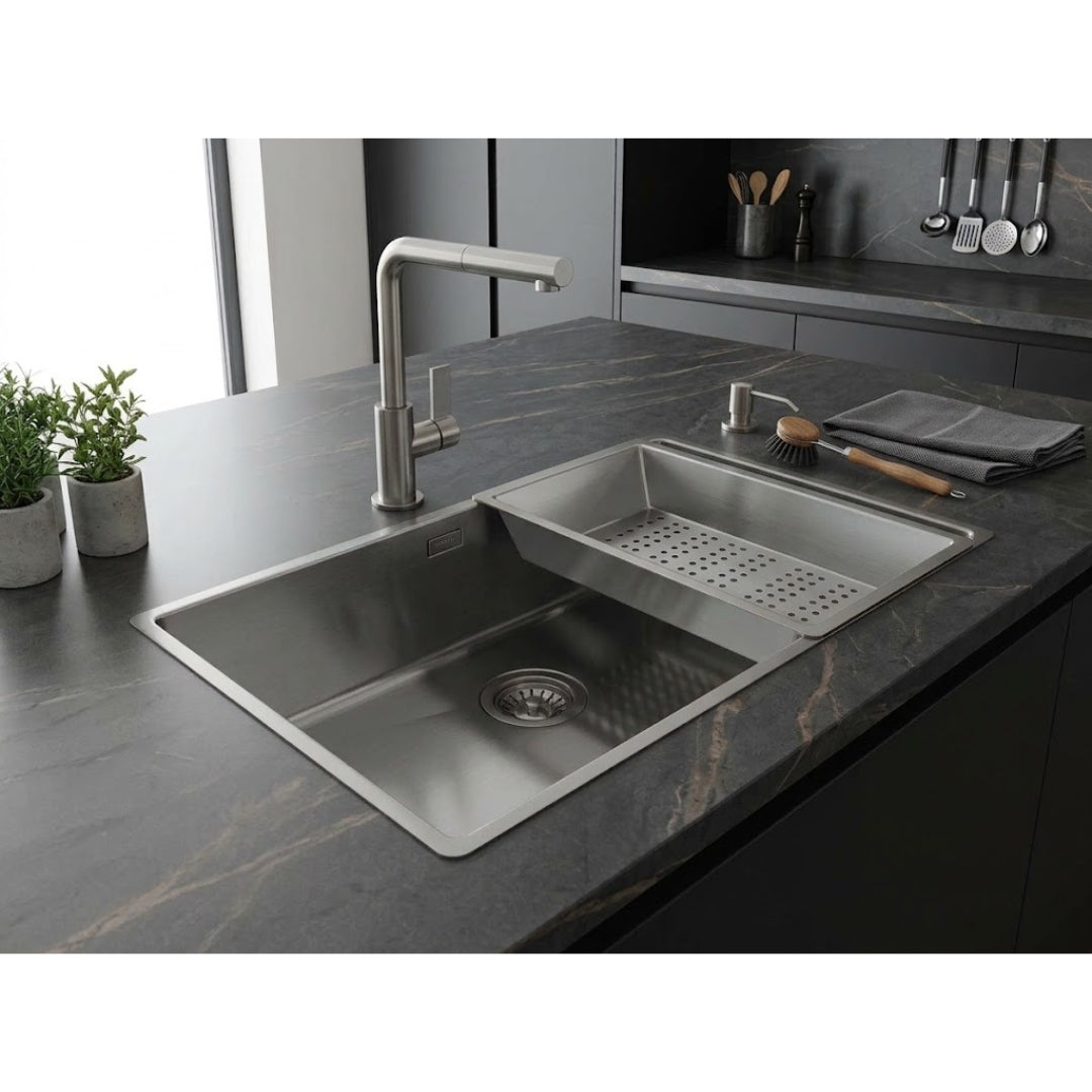 Foster 8156000 Vaschetta per Lavello Scolapasta Forata Inox cm 21,5x40
