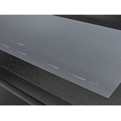 SMEG SIM1864DS Piano Cottura Induzione Nero 6 Zone Multizone 7400W Touch cm. 80 x 51