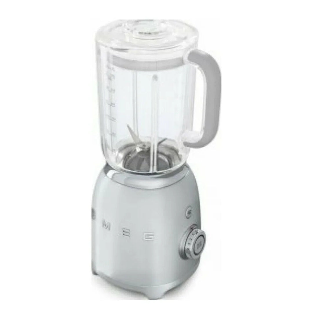 SMEG BLF01SVEU Frullatore da Tavolo 50’s Style Silver 800W 1,5 Lt. 4 Velocità