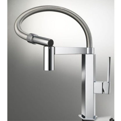 FOSTER GK 8488000 Miscelatore Monocomando Cucina Cromato con Canna Girevole Snodabile