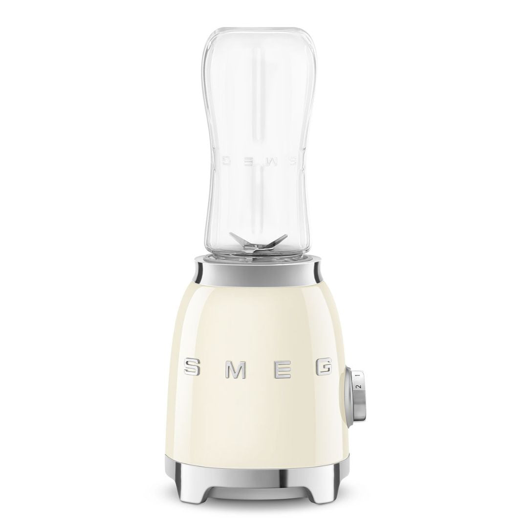 SMEG PBF01CREU Frullatore Multifunzione da Tavola 300W 50' Style 2 Velocità Crema