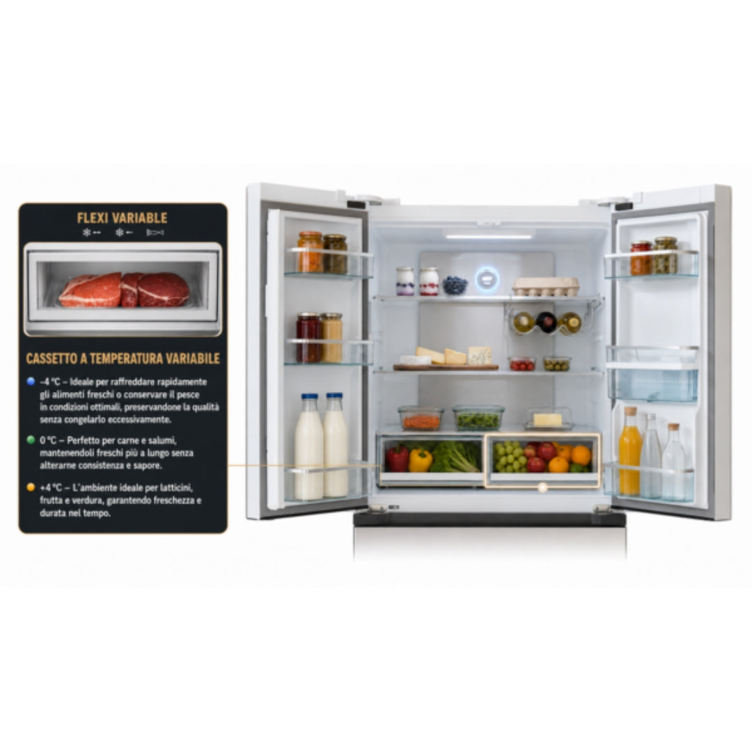 GRF FA91831DTBG Frigorifero Multidoor Total No Frost 539 Litri con Water Dispenser