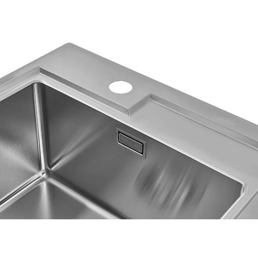 Foster Fortyfour 4151050 Lavello da Incasso Monovasca Sopratop Acciaio Inox cm. 44 x 50