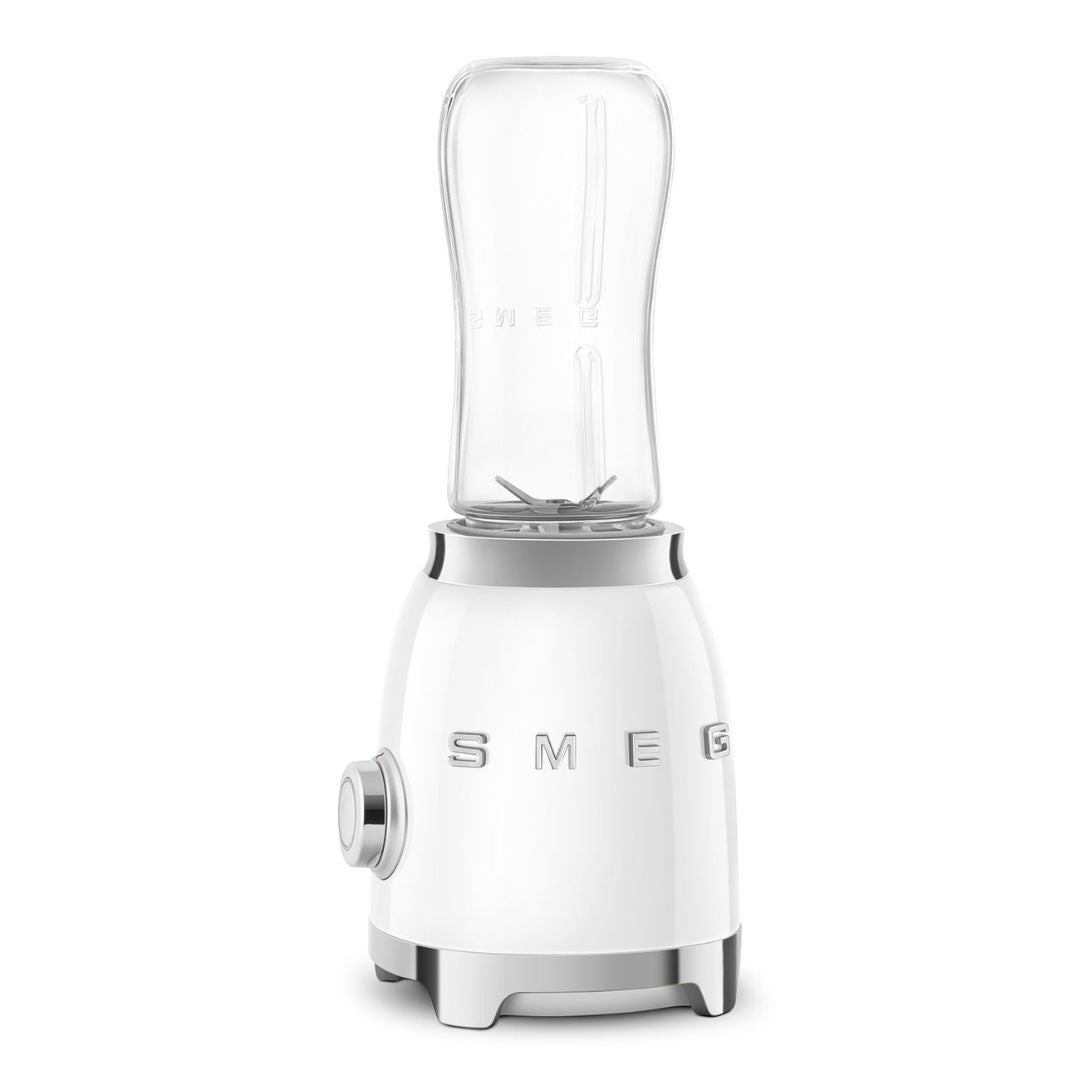 SMEG PED PBF01WHEU Frullatore Compatto 0,6 Lt 300 W 2 Velocità Bianco 50' Style