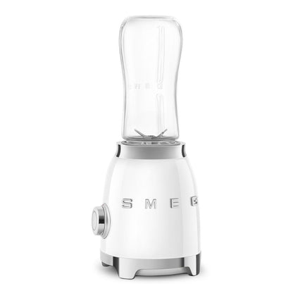 SMEG PED PBF01WHEU Frullatore Compatto 0,6 Lt 300 W 2 Velocità Bianco 50' Style