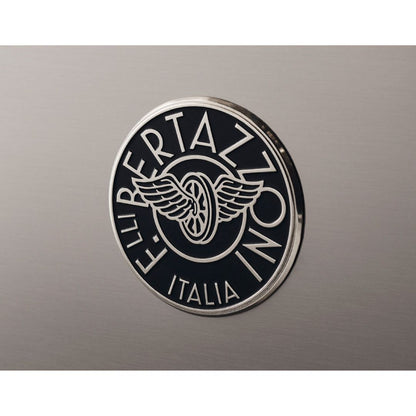 F.LLI BERTAZZONI MPL96L1EXC Cucina 6 Fuochi con Forno Elettrico Acciaio Inox cm. 90 × 60