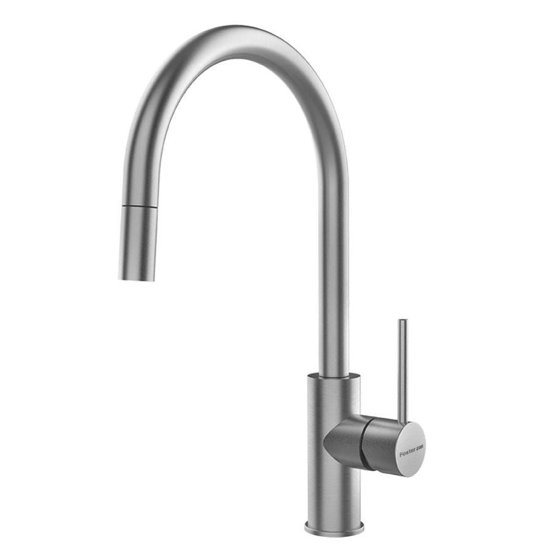 FOSTER CAMILLO 8467100 Miscelatore Satinato Monocomando Canna Girevole Estraibile