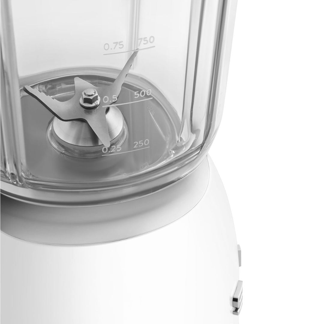 SMEG BLF03WHEU Frullatore da Tavolo 1,5 L Bianco 4 Velocità Tritaghiaccio 800W