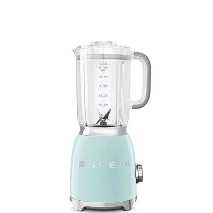 Smeg BLF01PGEU Frullatore da Tavolo 1,5Lt. 4 Velocità 800W Verde Antiscivolo