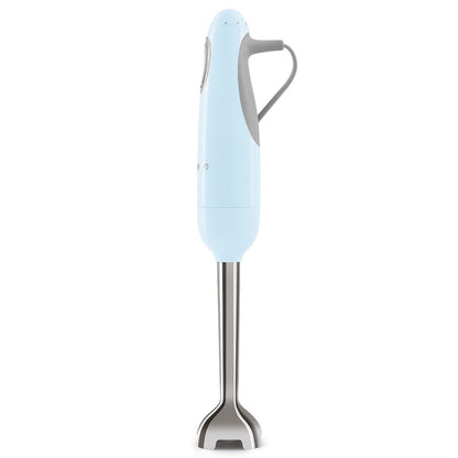 Smeg HBF03PBEU Frullatore a Immersione Impugnatura Antiscivolo Avvolgicavo 700W