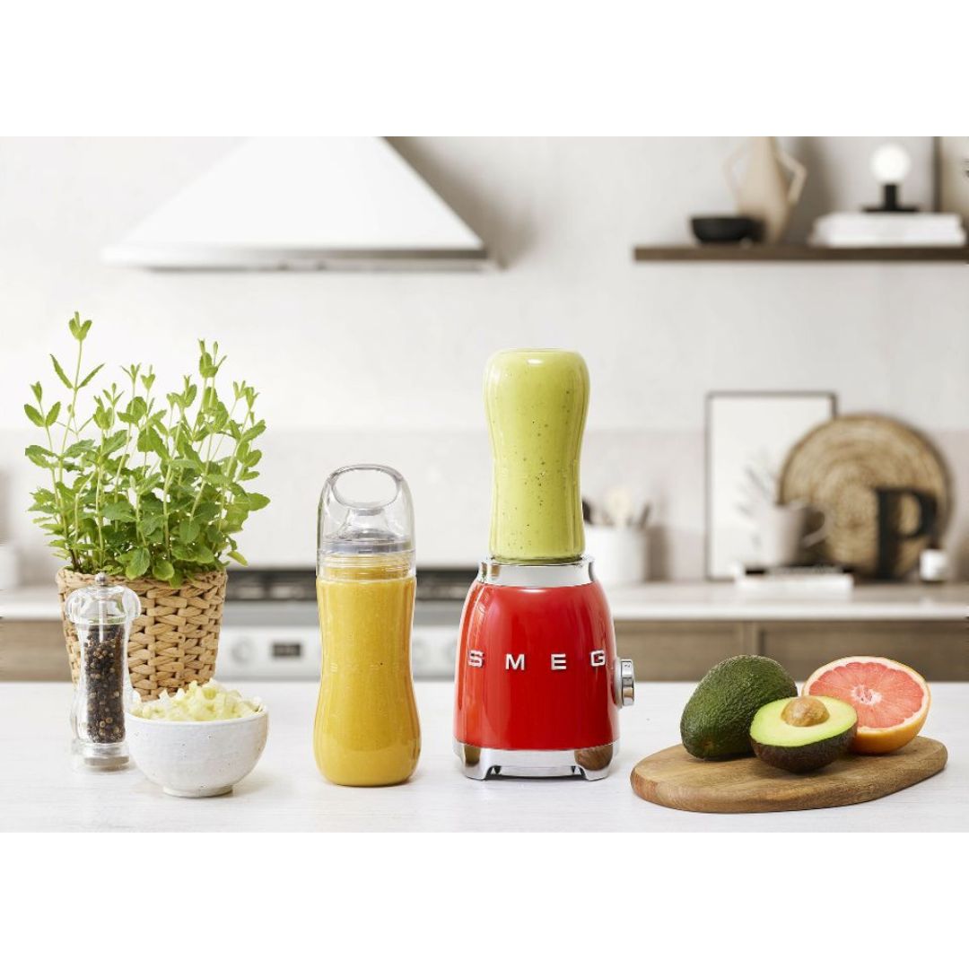 SMEG PBF01PKEU Frullatore Multifunzione 300W Antiscivolo 2 Velocità Rosa