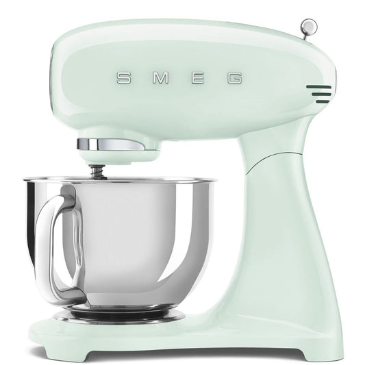 SMEG SMF03PGEU Impastatrice Planetaria 800W Verde 4,8L 10 Velocità 50's Style