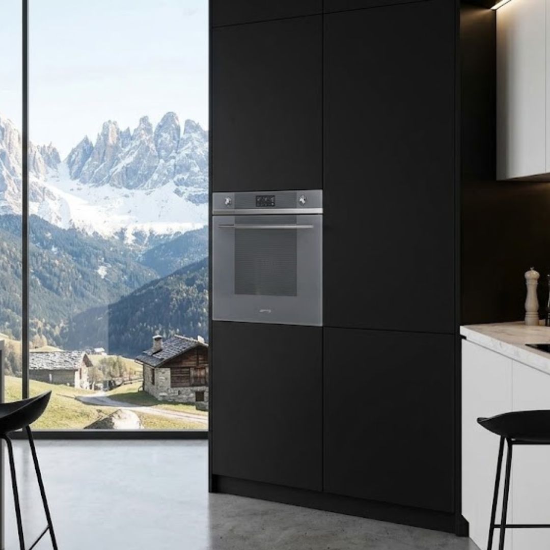 SMEG SOP6102S2PS Galileo Forno Combinato Vapore Pirolitico 68 Lt. Argento cm. 60 x 60