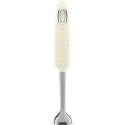 SMEG PED HBF11CREU Frullatore a Immersione Impugnatura Antiscivolo Avvolgicavo Crema 50' Style