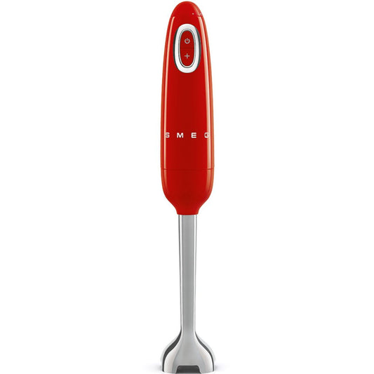 SMEG PED HBF11RDEU Frullatore a Immersione Antiscivolo Avvolgicavo 700W Rosso 50' Style