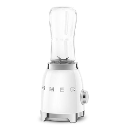 SMEG PED PBF01WHEU Frullatore Compatto 0,6 Lt 300 W 2 Velocità Bianco 50' Style