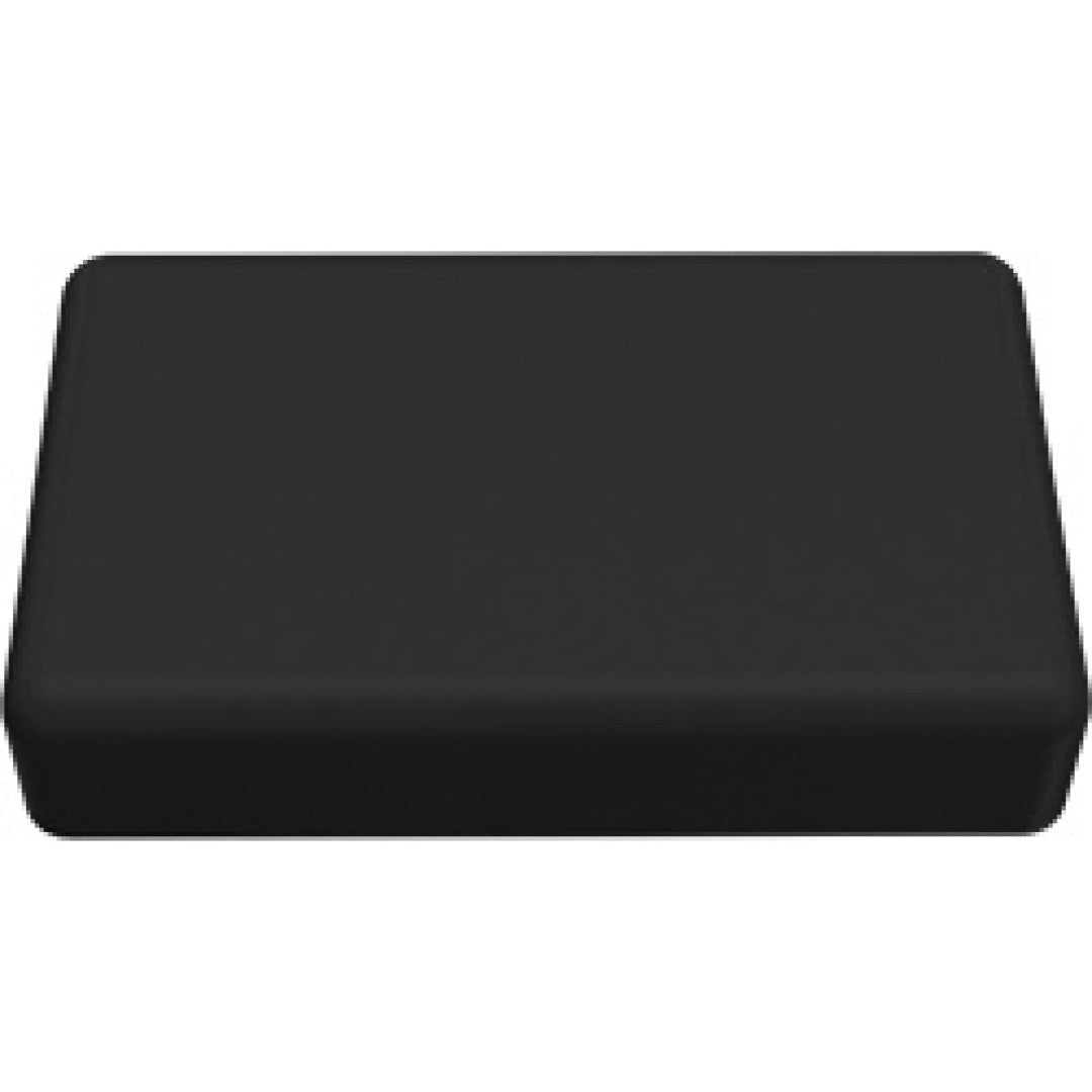 Elleci Best 360 LKB36086 Lavello da Incasso 1 Vasca Sopratop Keratek Nero cm. 86 x 51