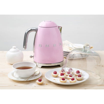 SMEG ESTETICA KLF03BLEU 1,7L Bollitore Elettrico Nero Anni '50 Soft Opening