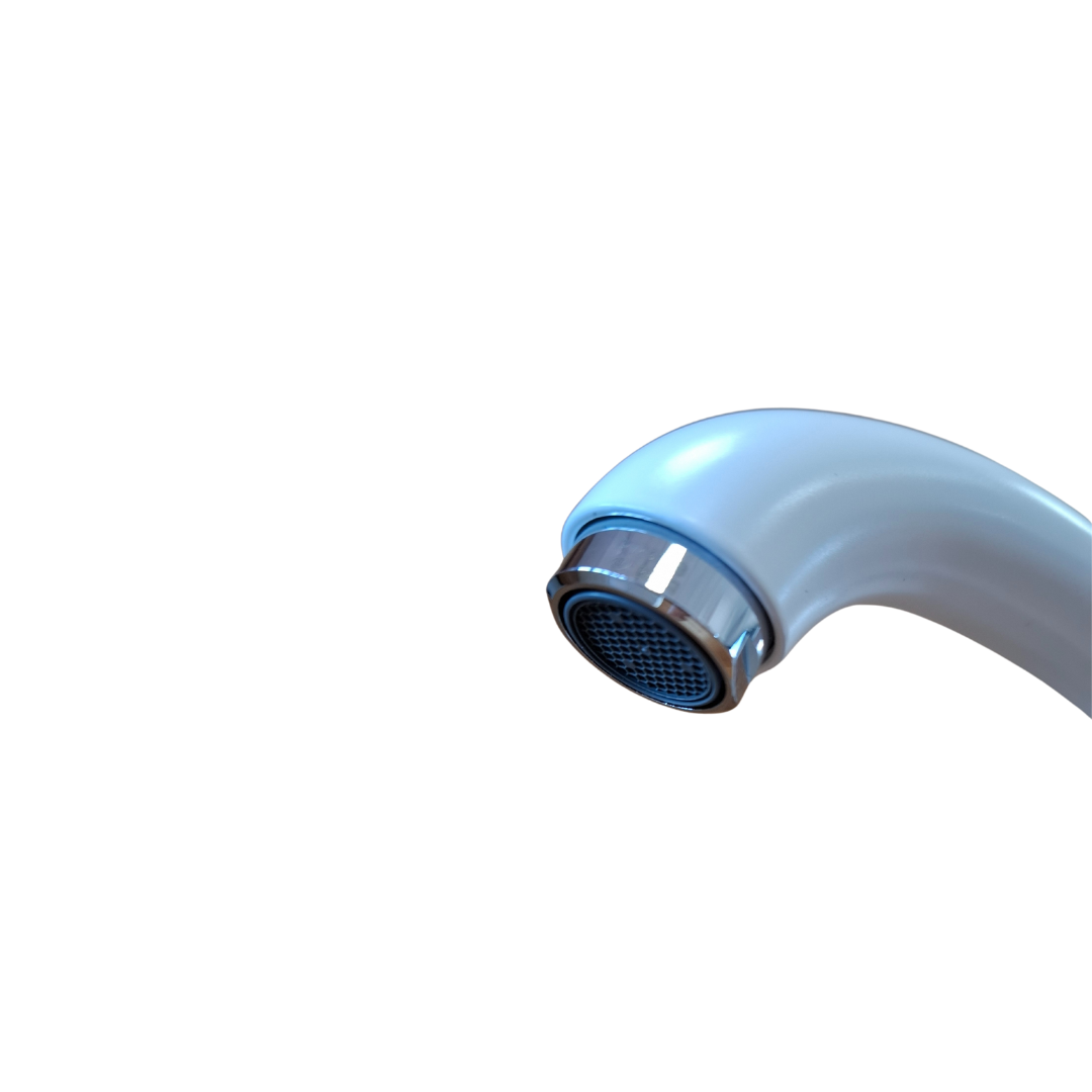 PAINI VEMETICO 783E572D599TPA Rubinetto Miscelatore Lavello Cucina Girevole Bianco