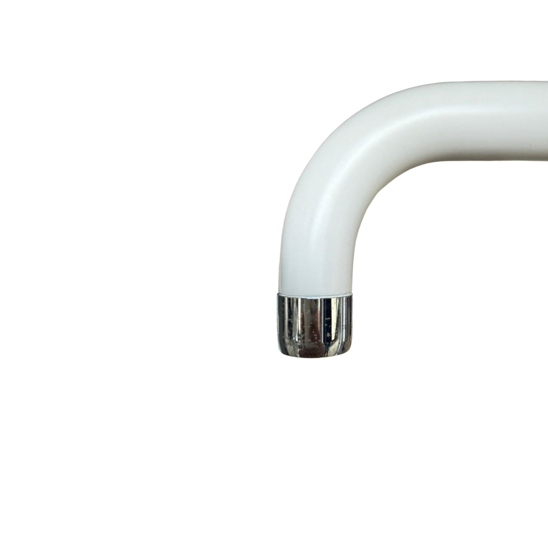 PAINI DELO 78BY572DB90PA Rubinetto Miscelatore Cucina Girevole Bianco Opaco