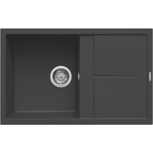 ELLECI  UNICO 300 LGU30059 Lavello 1 Vasca Gocciolatoio Reversibile cm. 79 x 50