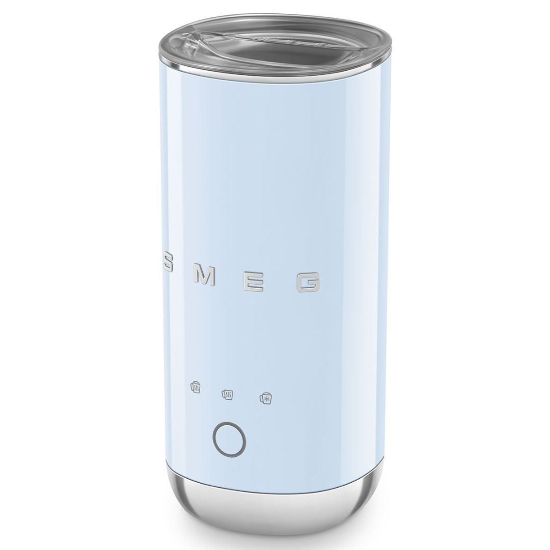 SMEG MFF02PBEU Montalatte Elettrico 50's Style Schiuma perfetta Calda e Fredda