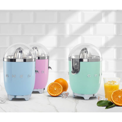 SMEG CJF11CREU Spremiagrumi Elettrico Panna Lucido 70W Inox Antigoccia 50’s Style
