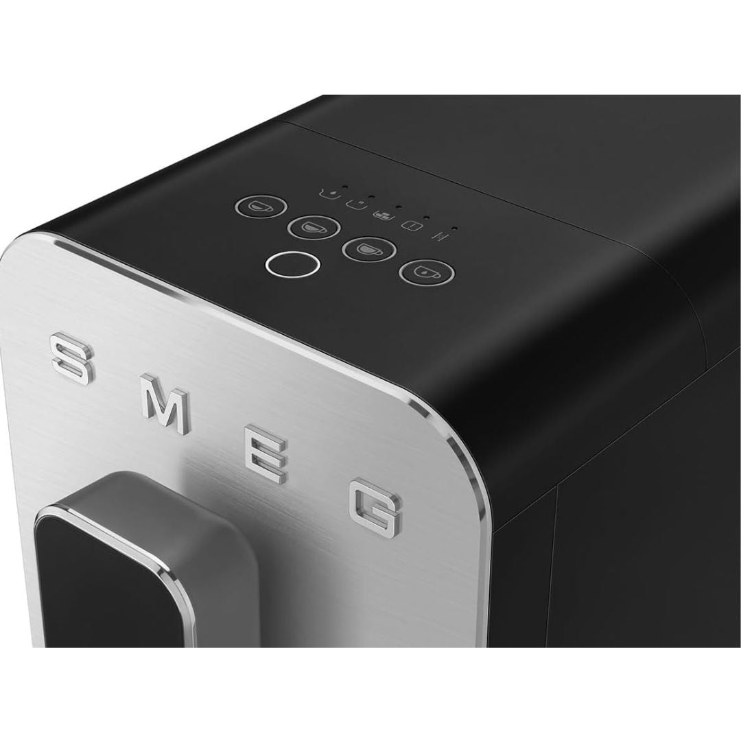 SMEG BCC11BLMEU Macchina Caffè Automatica Espresso Nero Macina Caffè Integrato