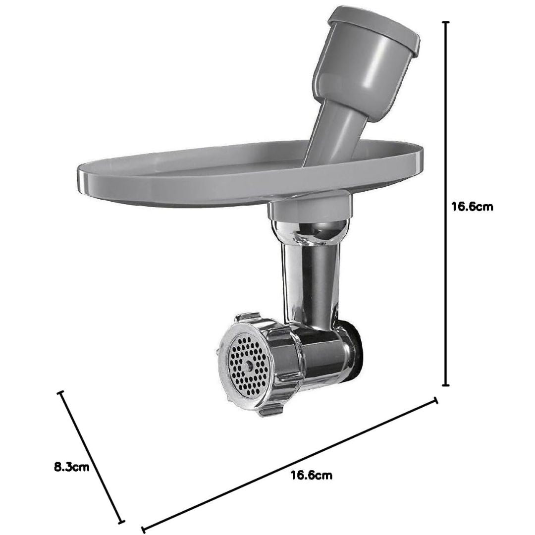 SMEGSMMG01 Tritatutto per Impastatrice in Alluminio 3 Trafile a Dischi