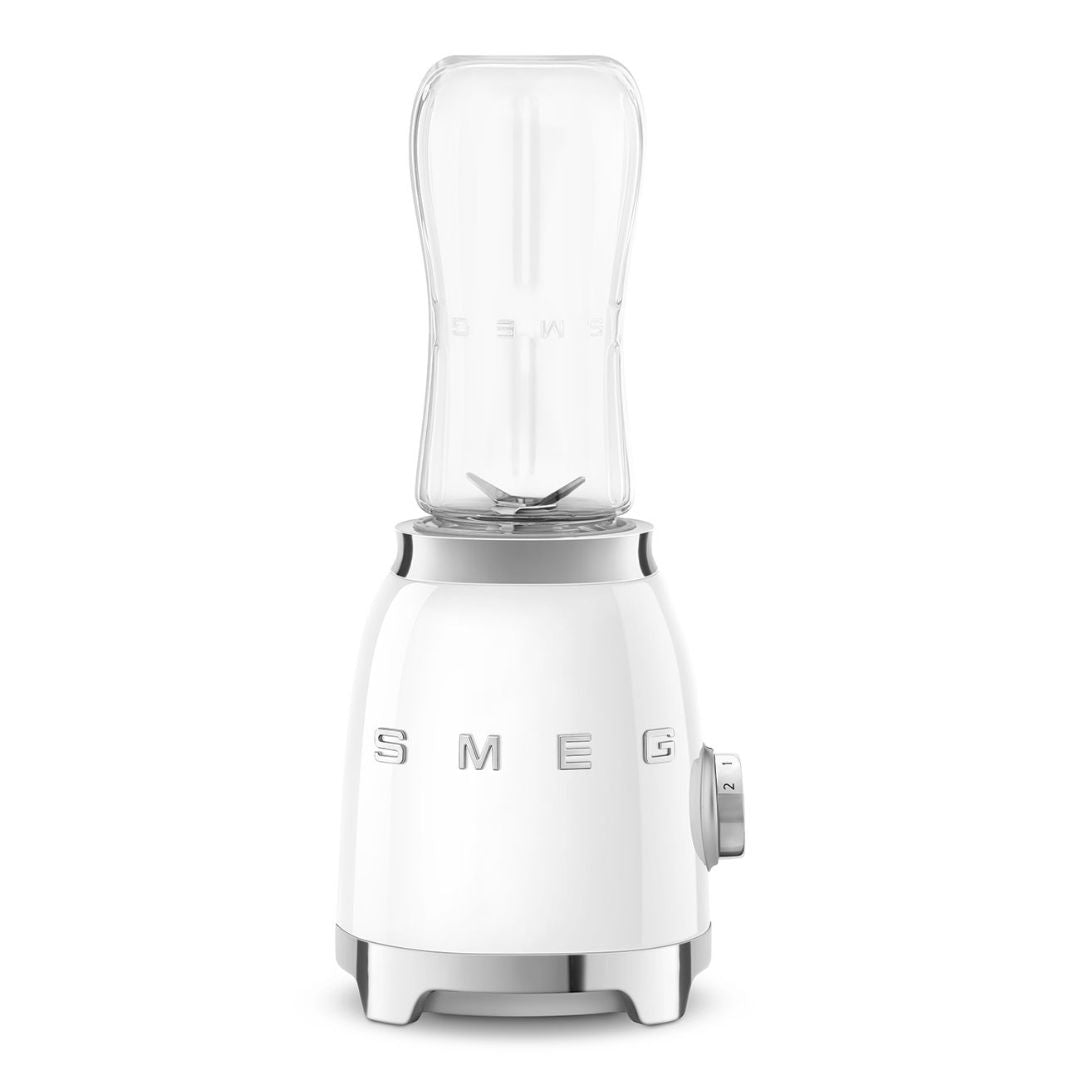 SMEG PED PBF01WHEU Frullatore Compatto 0,6 Lt 300 W 2 Velocità Bianco 50' Style