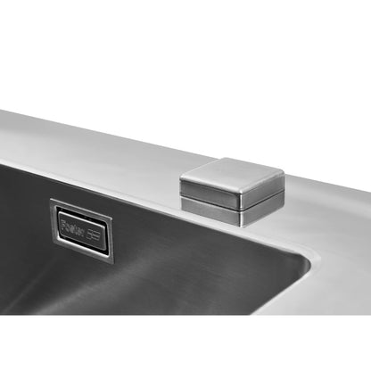 Foster KE 2265050 Lavello Incasso Filotop 1 Vasca Inox Spazzolato cm. 56 x 52