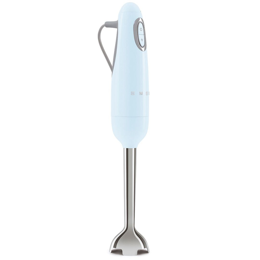 Smeg HBF03PBEU Frullatore a Immersione Impugnatura Antiscivolo Avvolgicavo 700W