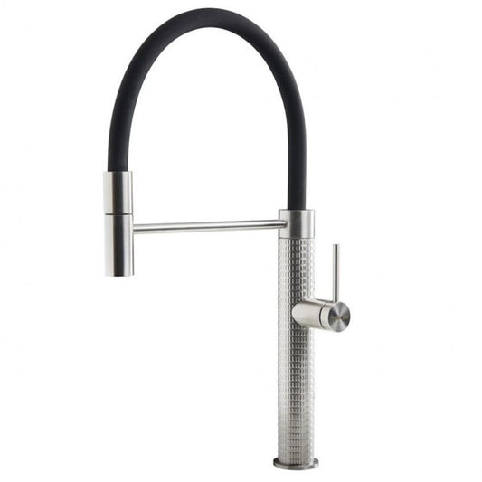 Foster Marine Skin 8424100 Miscelatore Inox Satinato Girevole Doccia Estraibile