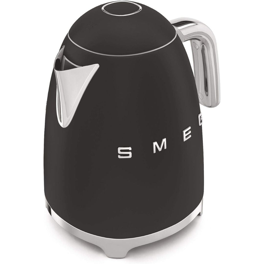 SMEG KLF03BLMEU Bollitore Elettrico Nero 1,7 L Style 50’s Manico Ergonomico