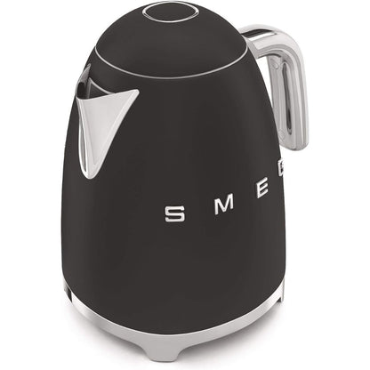 SMEG KLF03BLMEU Bollitore Elettrico Nero 1,7 L Style 50’s Manico Ergonomico