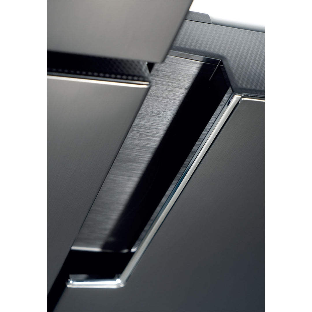 GRF CA91831WG Frigorifero Americano Vetro Bianco 564 L Total No Frost cm 90