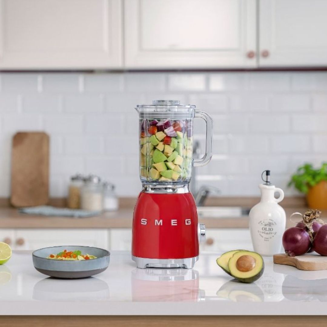 SMEG BLF03WHEU Frullatore da Tavolo 1,5 L Bianco 4 Velocità Tritaghiaccio 800W