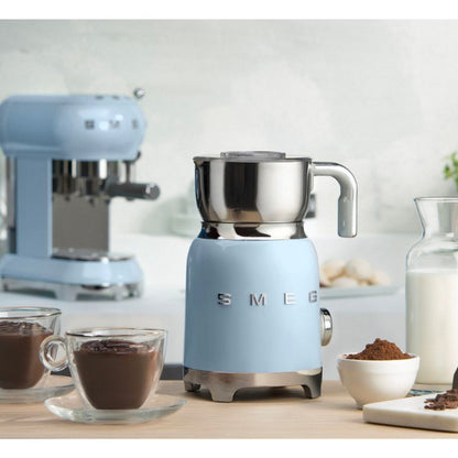 SMEG MFF11PBEU Montalatte Multifunzione Induzione 6 Programmi 500W Azzurro