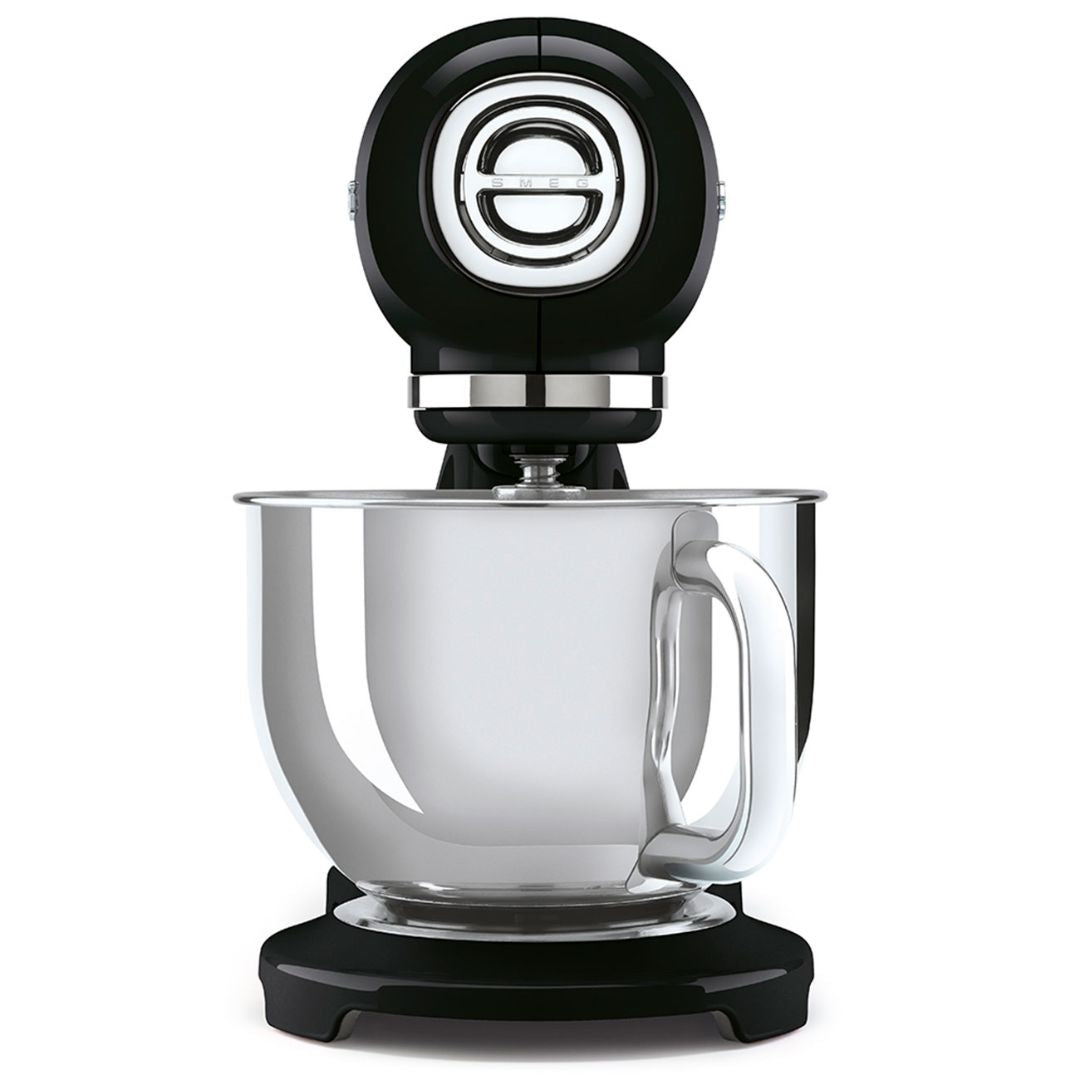 SMEG SMF03BLEU Impastatrice Planetaria 800W Nero 4,8L 10 Velocità con Accessori