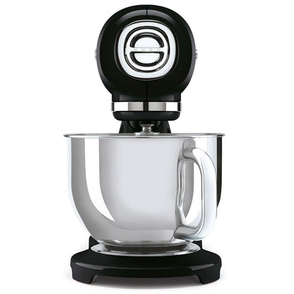SMEG SMF03BLEU Impastatrice Planetaria 800W Nero 4,8L 10 Velocità con Accessori