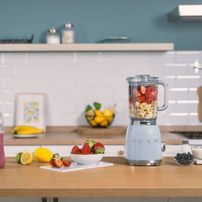 SMEG BLF03CREU Frullatore da Tavolo 1,5 L Panna 4 Velocità Tritaghiaccio 800W