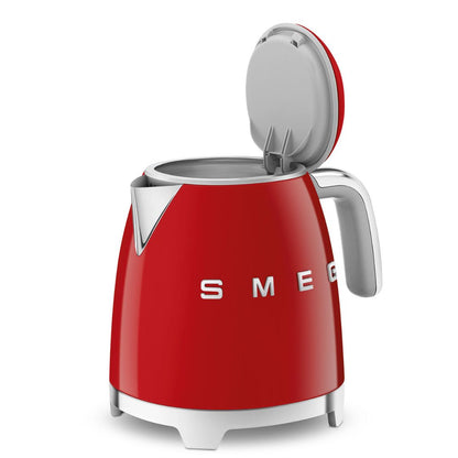 SMEG KLF05RDEU Bollitore Elettrico Rosso Mini 0,8 L Estetica 50’s Style