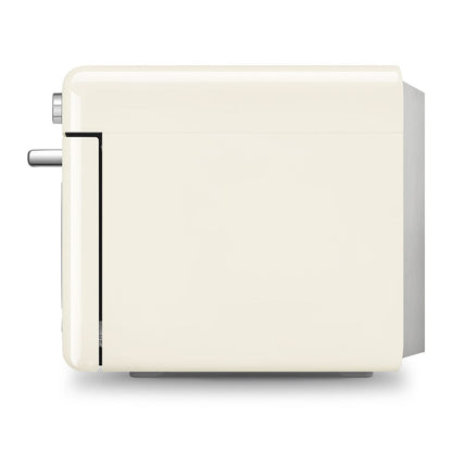 SMEG COF01CREU Forno Combinato Vapore da Appoggio Panna Lucido Estetica 50’s Style