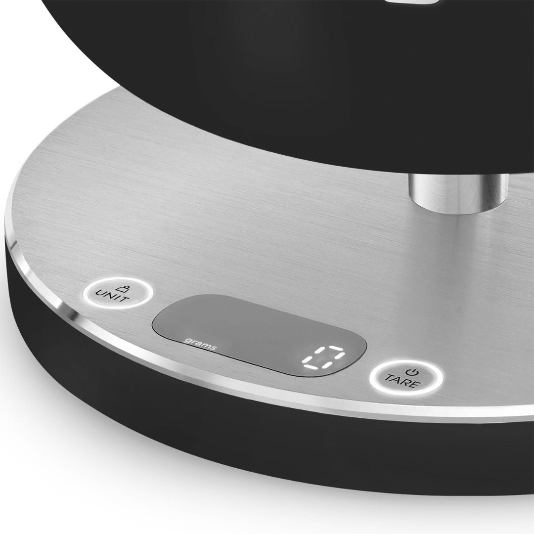 SMEG KSC01BLMWW Bilancia Cucina Digitale Nera 5 Kg 1,8 lt