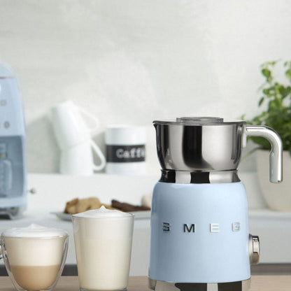SMEG MFF11PBEU Montalatte Multifunzione Induzione 6 Programmi 500W Azzurro