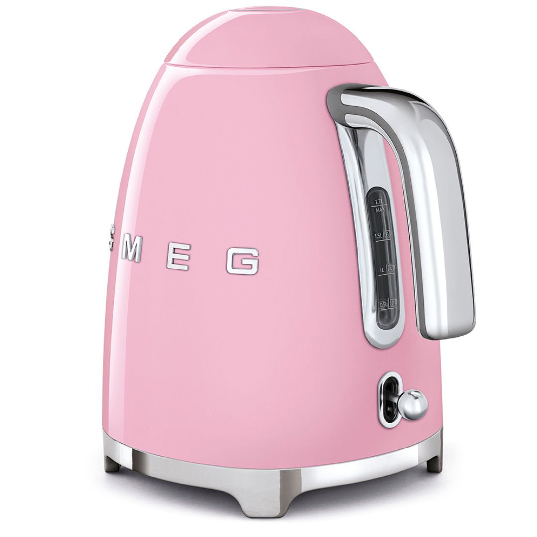 Smeg Ped KLF03PKEU Bollitore Elettrico 2400W 1,7Lt 50' Style Rosa